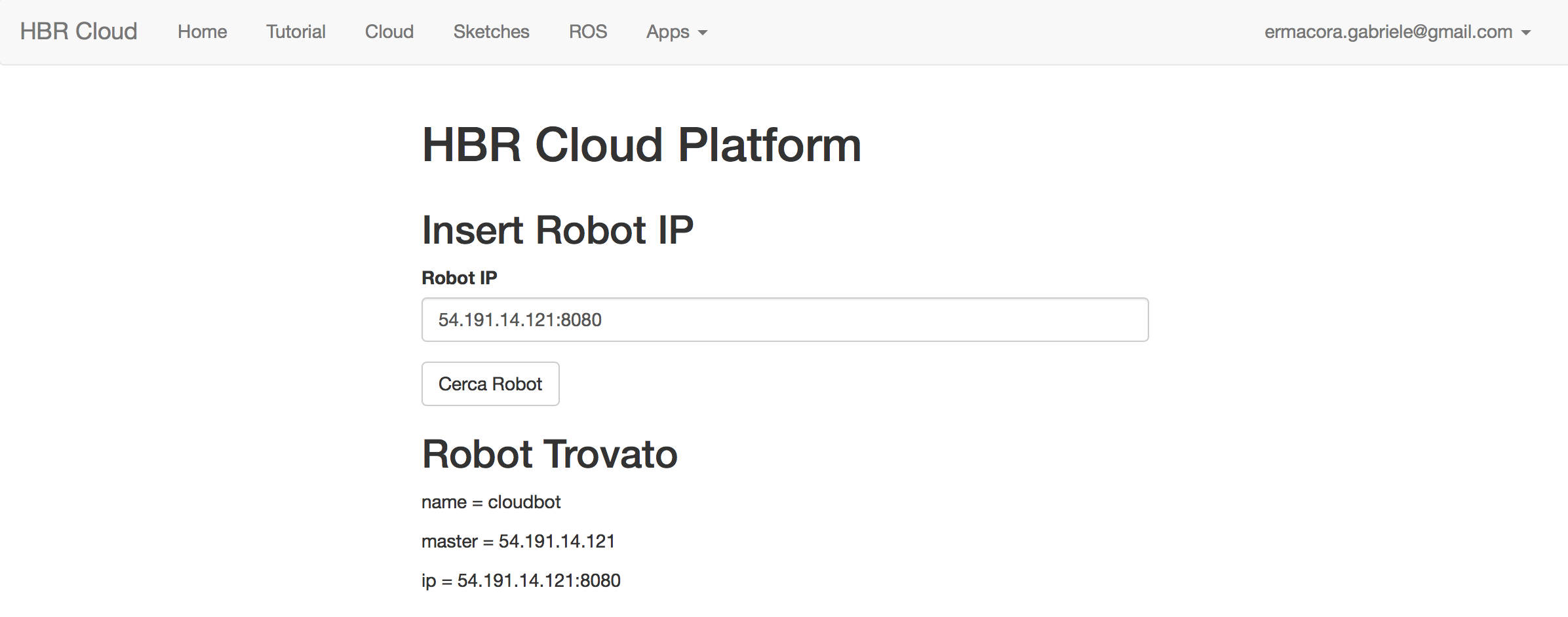 cloud robotics