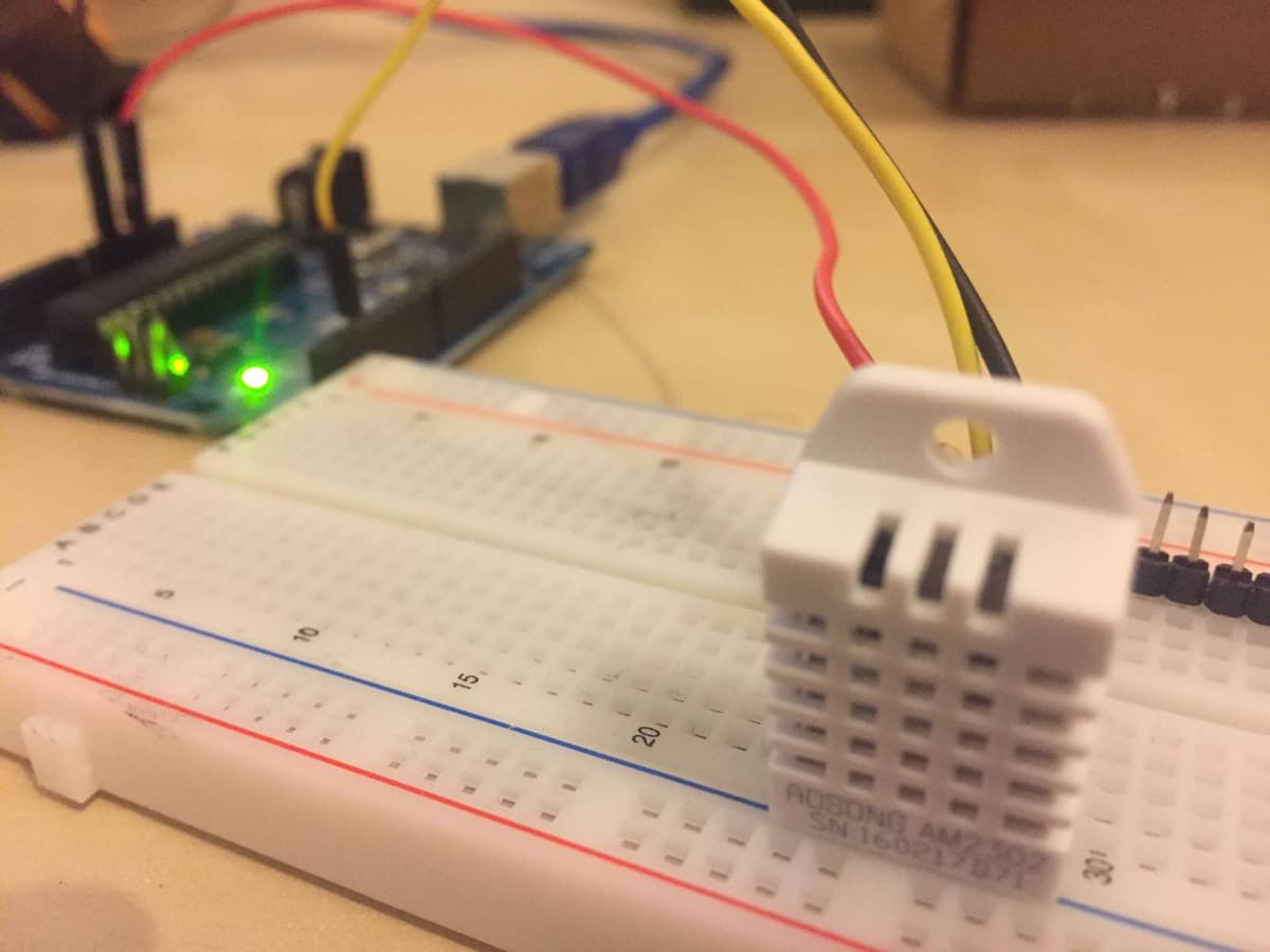 Utilizzo di Nanpy con il sensore di temperatura/umidit脿 della famiglia DHT