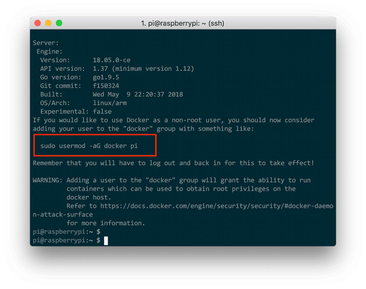 Docker add user